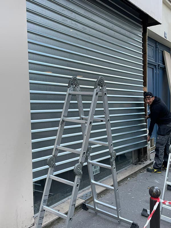 Dépannage rideau métallique Évreux